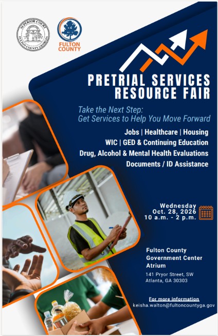 Date Set for Expanded Pretrial Services Resource Fair
